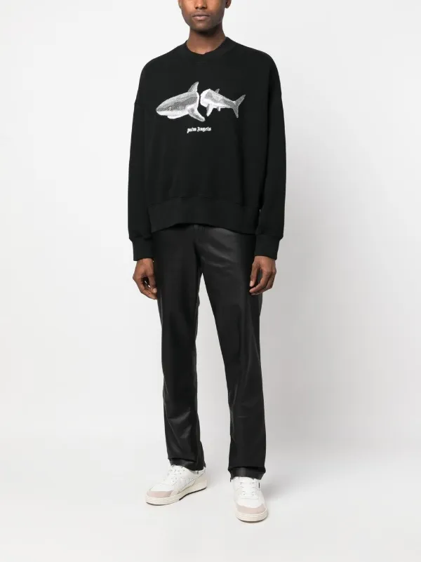 Palm Angels グラフィック スウェットシャツ | ブラック | FARFETCH JP