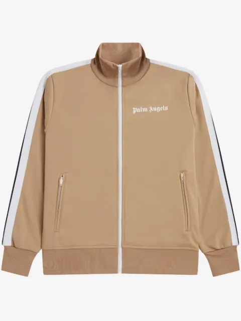 Palm Angels logo-print track jacket