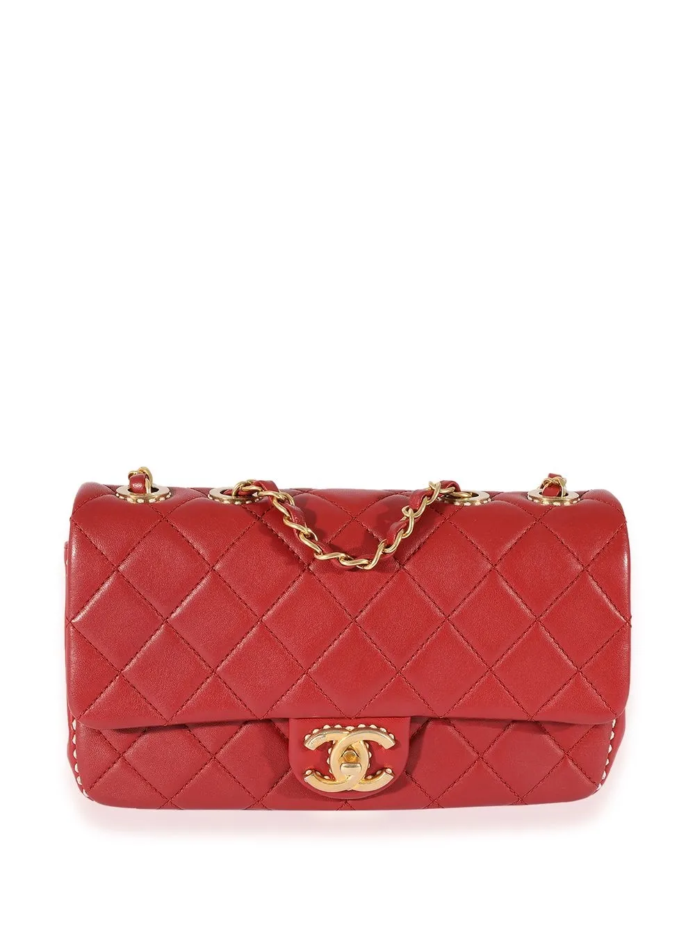 

Chanel Pre-Owned Flap shoulder bag - Red