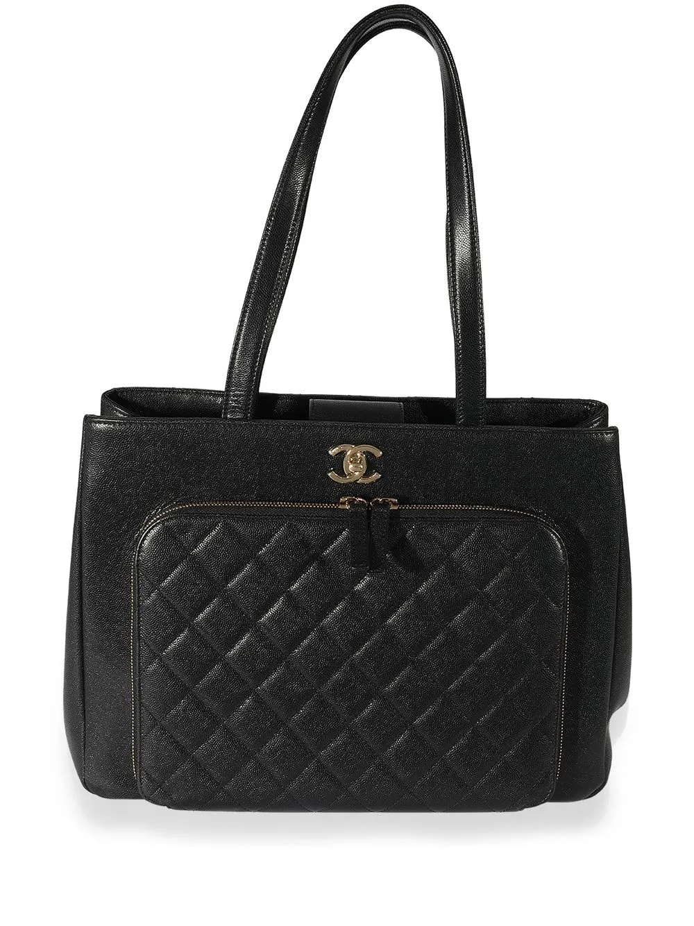 

Chanel Pre-Owned large Affinity tote bag - Black