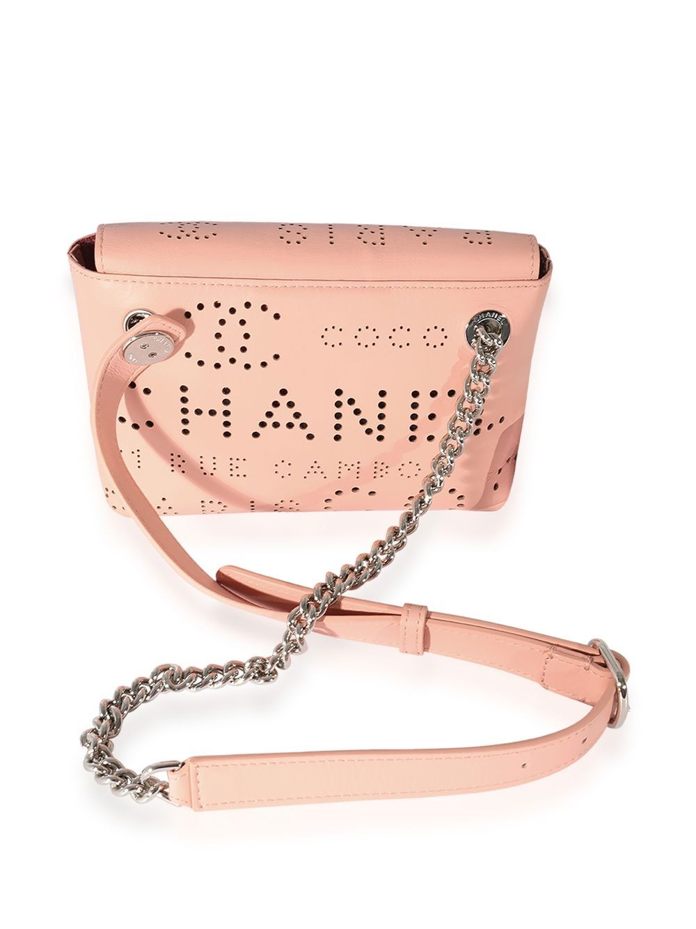 CHANEL Pre-Owned Rue Cambon eyelet-detailing Belt Bag - Farfetch