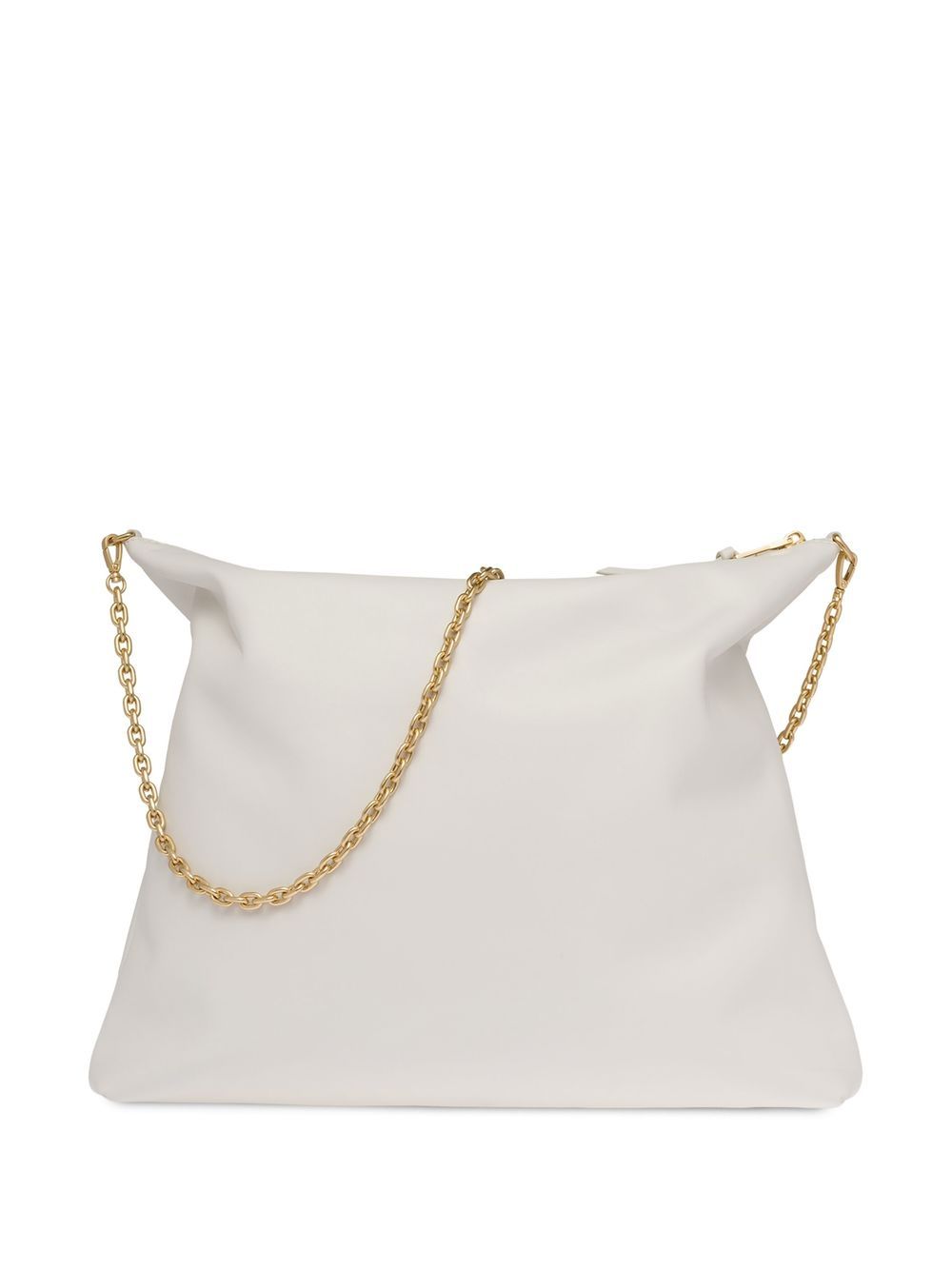 Miu Miu Leather embossed-logo Shoulder Bag - Farfetch