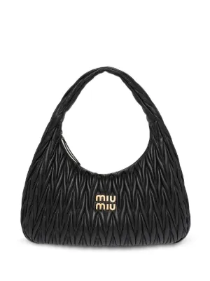 Miu Miu, Bags, Miumiu Miu Miu Shoulder Bag Mini Bag Leather Blue Blue