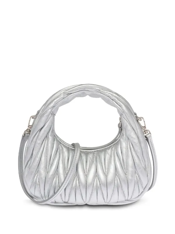 Miu Miu Mini Wander Matelassé Shoulder Bag - Farfetch