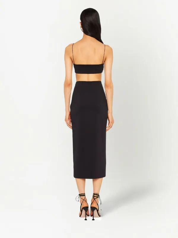 Miu Miu high-waist Stretch Midi Skirt - Farfetch