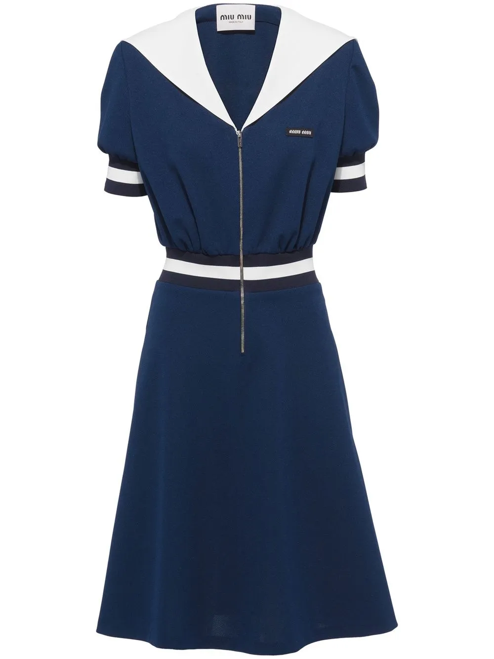 Miu Miu Piqué sailorcollar Dress Farfetch