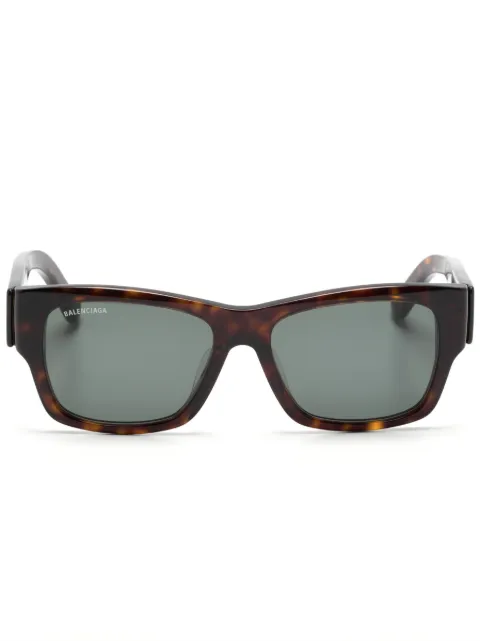 Balenciaga Eyewear lentes del sol con armazón cuadrada y logo estampado