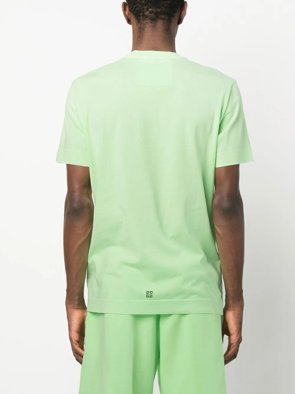 Givenchy T-shirt met logoprint Groen