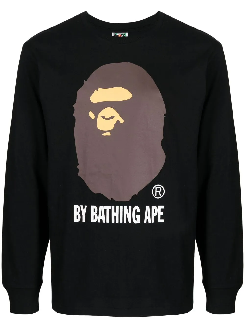 

A BATHING APE® sudadera con logo estampado - Negro