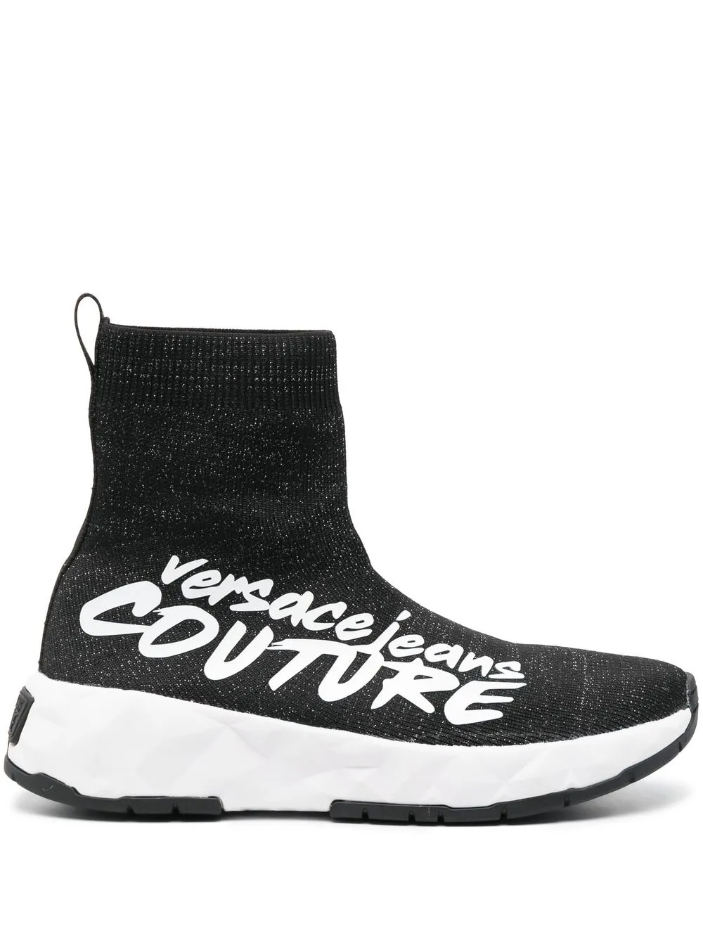 

Versace Jeans Couture logo-print sneakers - Black