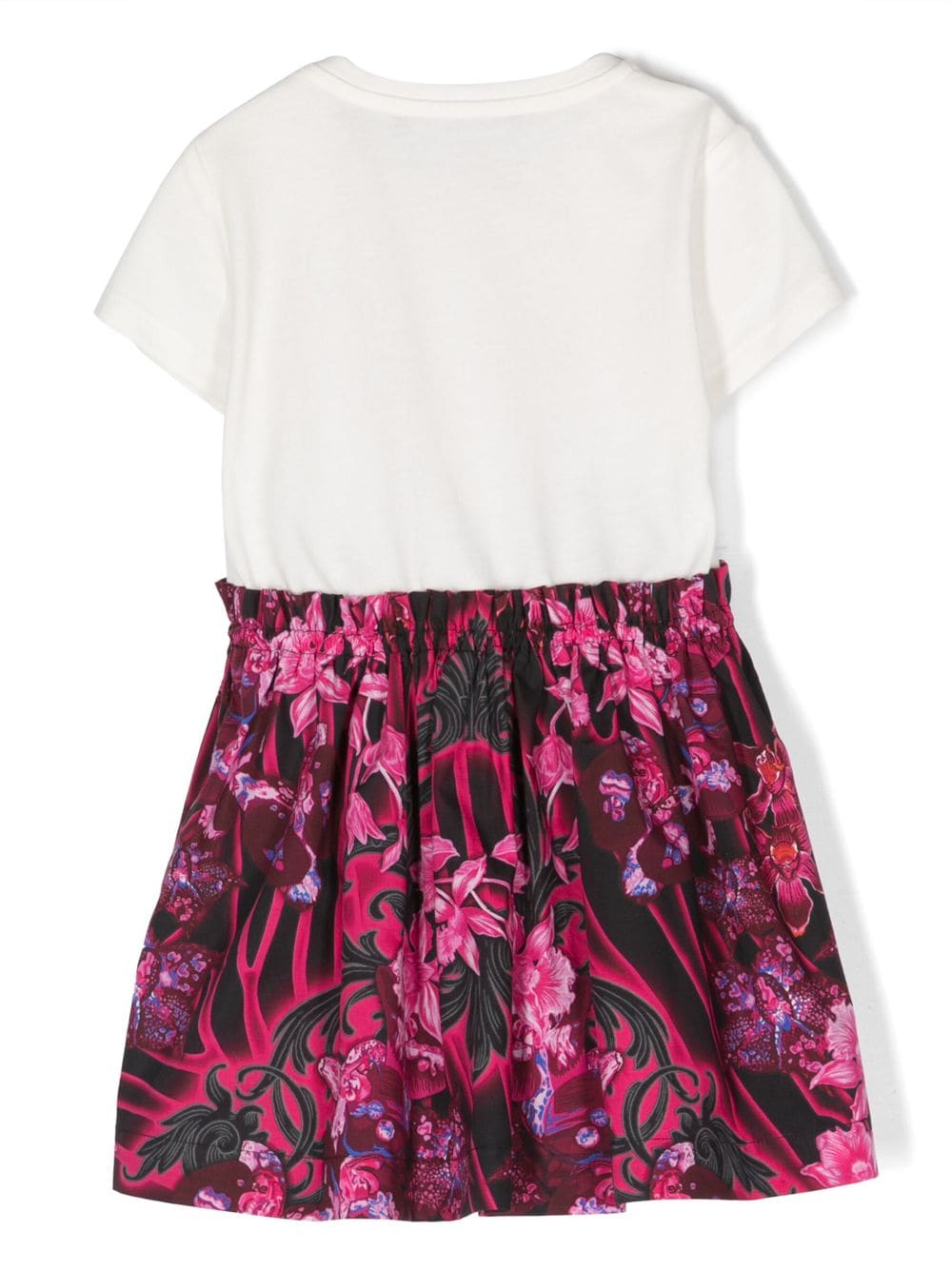 Image 2 of Versace Kids T-Shirtkleid im Layering-Look