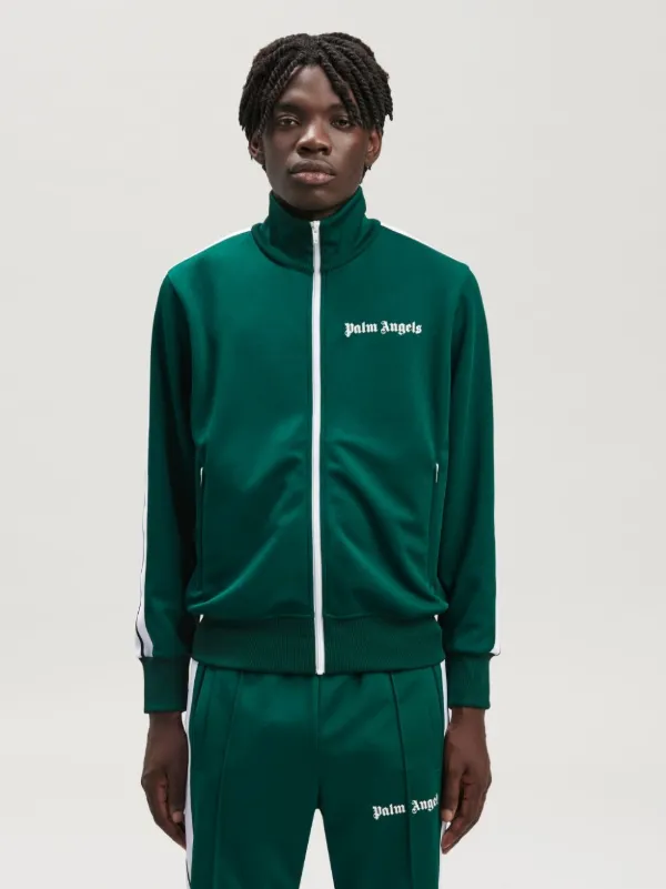 Classic Track Jacket in green Palm Angels® Official
