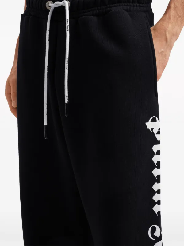 Palm Angels ドローストリング スウェットパンツ | ブラック | FARFETCH JP