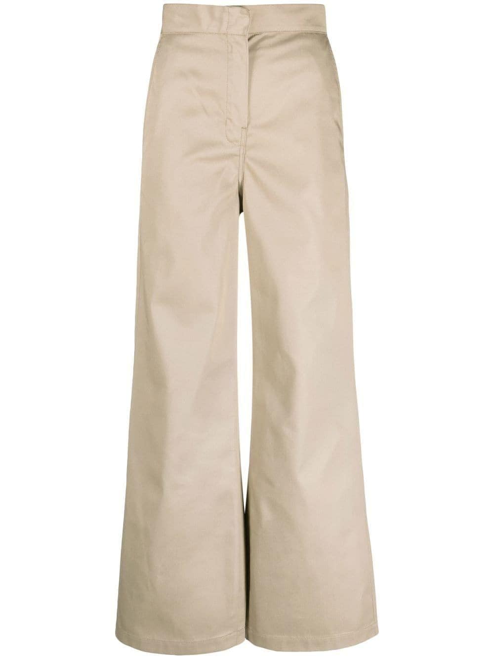 

Palm Angels REVERSED WAISTBAND CHINO PANT BEIGE WHI - BEIGE WHITE