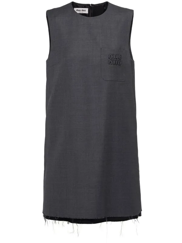 ワンピース Miu Miu Grisaille dress Miu Miu Grisaille dress - Women | VIETTI Online Store Shop