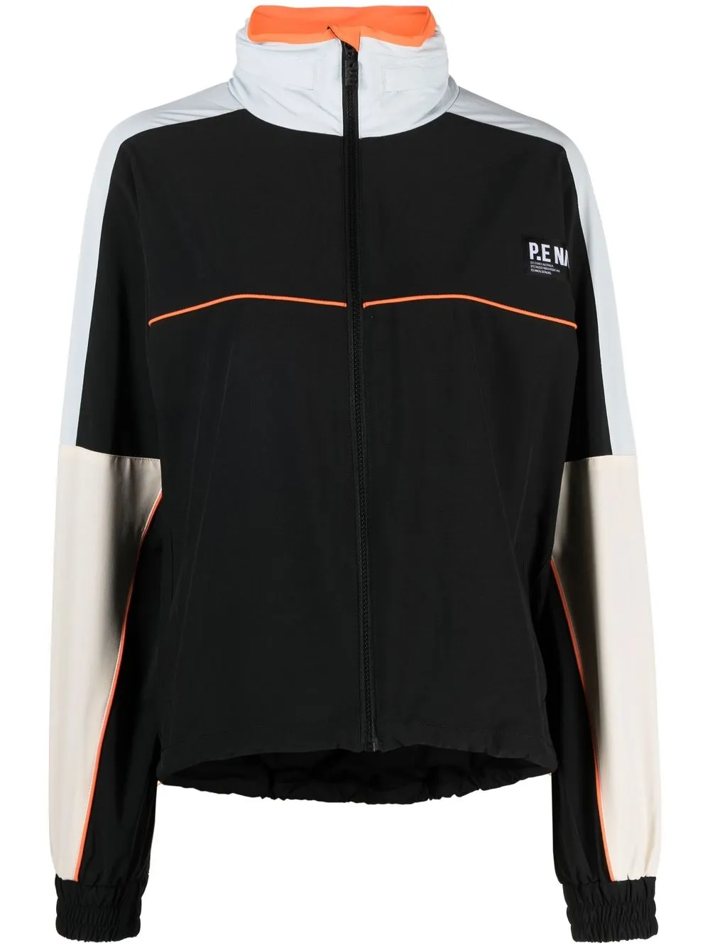 

P.E Nation Pipeline panelled jacket - Black