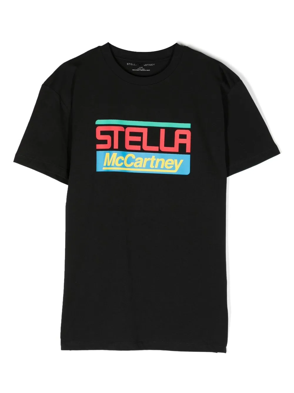 

Stella McCartney Kids logo-print cotton T-shirt - Black