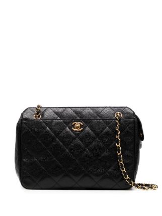 CHANEL Pre-Owned 1997 CC Turn-lock diamond-quilted Shoulder Bag