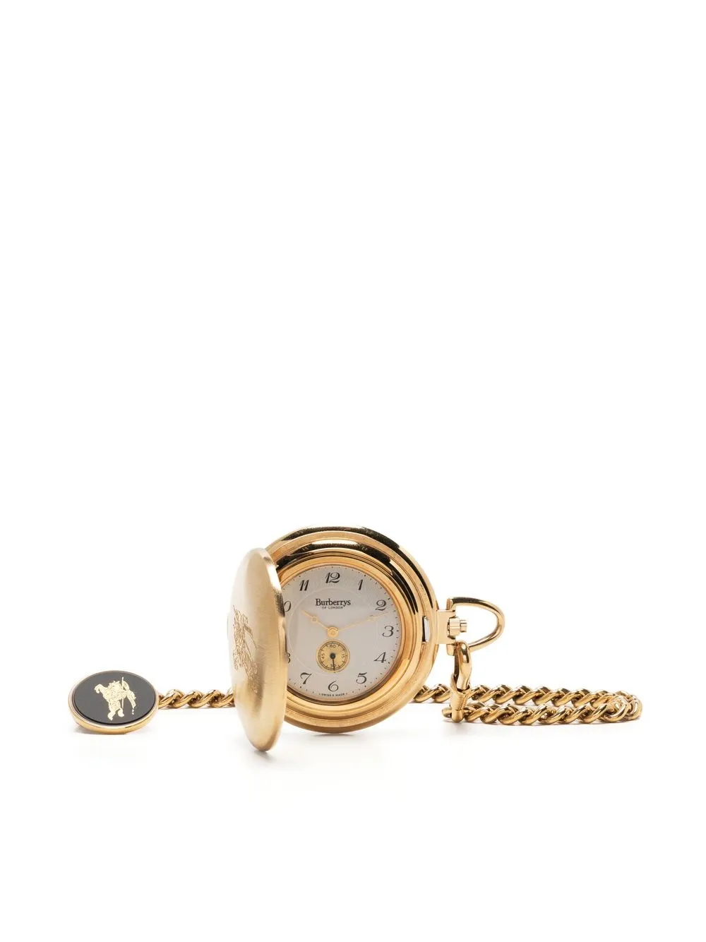 

Burberry Pre-Owned 1990-2000 pre-owned pocket watch 40mm - Gold