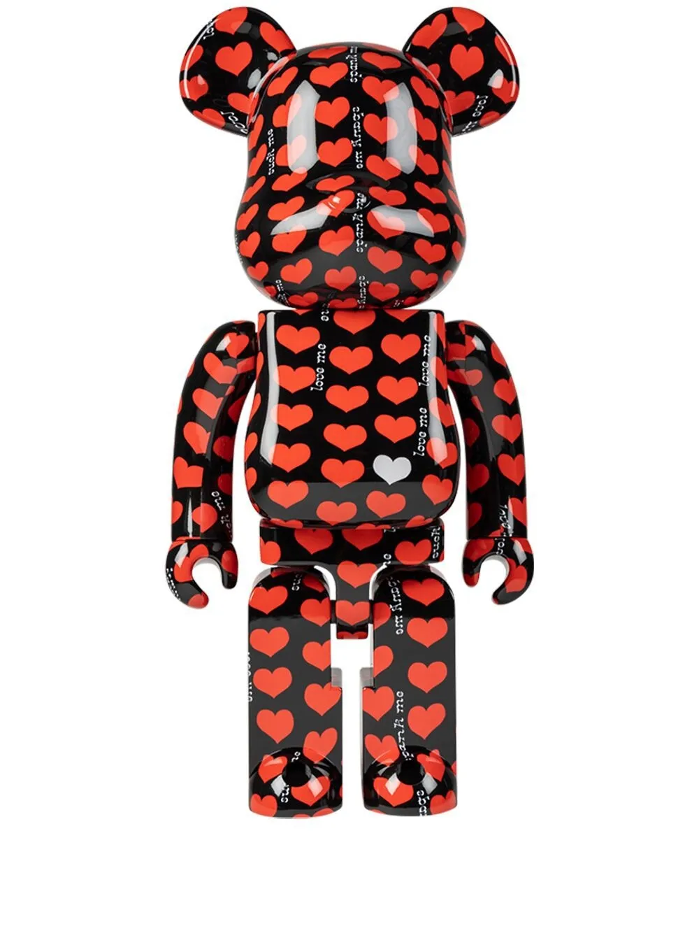 

Medicom Toy BE@RBRICK Black Heart 1000% figure - Red
