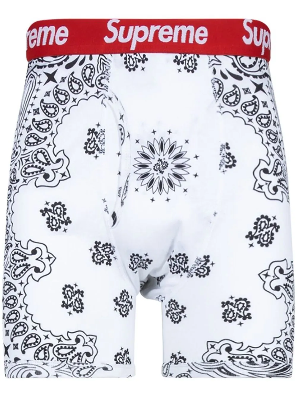 Supreme x Hanes Bandana Boxer Briefs (pack Of 2) - Farfetch