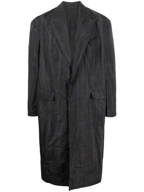 Trench à imprimé Prince de Galles - Balenciaga - Modalova