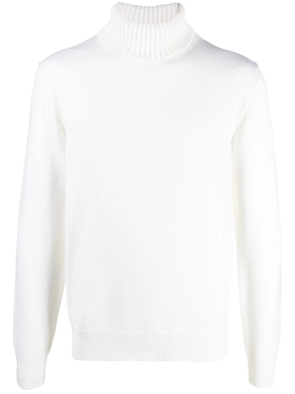 

Cruciani roll-neck wool sweater - White
