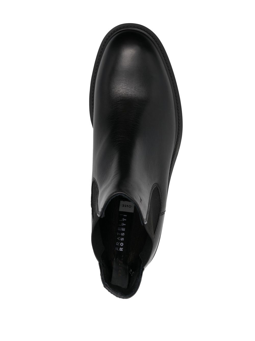 Shop Fratelli Rossetti Side-panel Chelsea Boots In Black