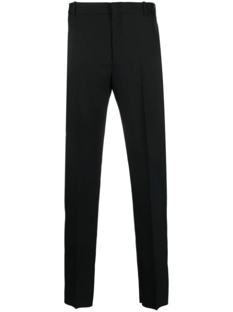 Alexander McQueen slim-cut tailored trousers Men