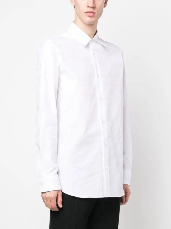 Alexander McQueen ロゴ シャツ | ホワイト | FARFETCH JP