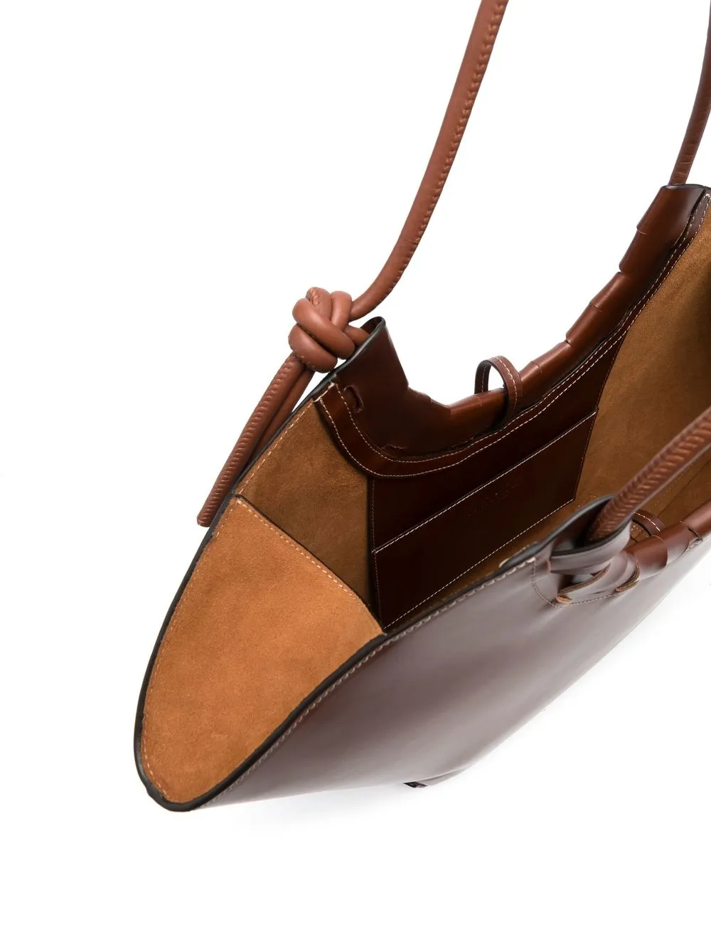 Hereu Cordell Matte Basket Bag In Brown ModeSens