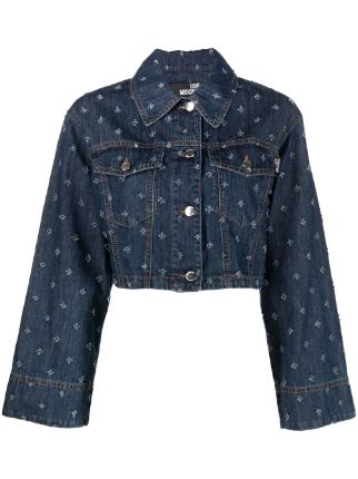 Moschino h&m denim clearance jacket