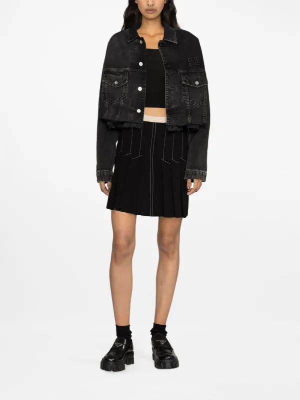 Miu Miu button-fastening Denim Jacket - Farfetch