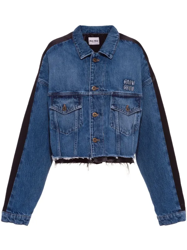 Miu miu cheap jeans jacket