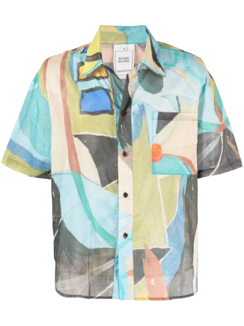 Bethany Williams Sociale bowling shirt