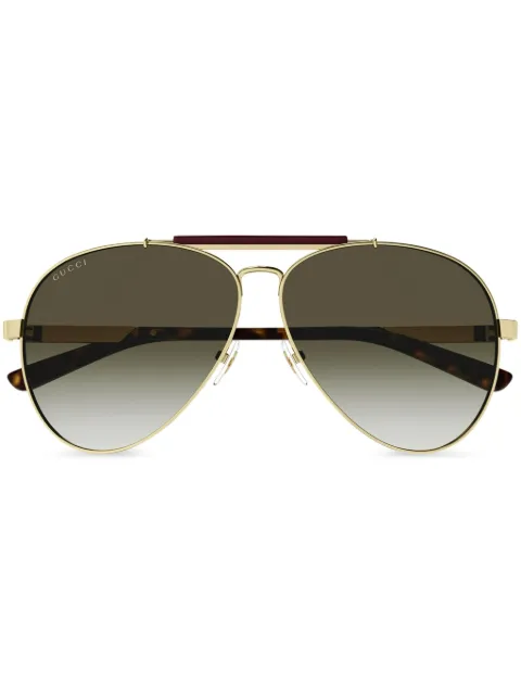 Gucci Eyewear pilot-frame sunglasses