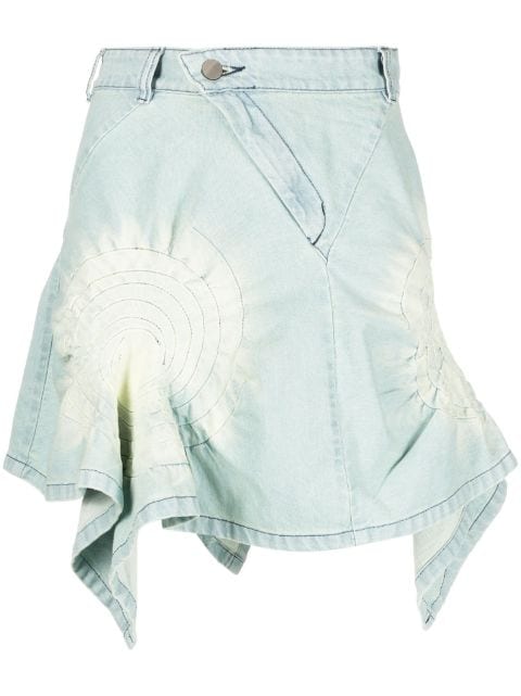 Masha Popova falda de mezclilla Drift