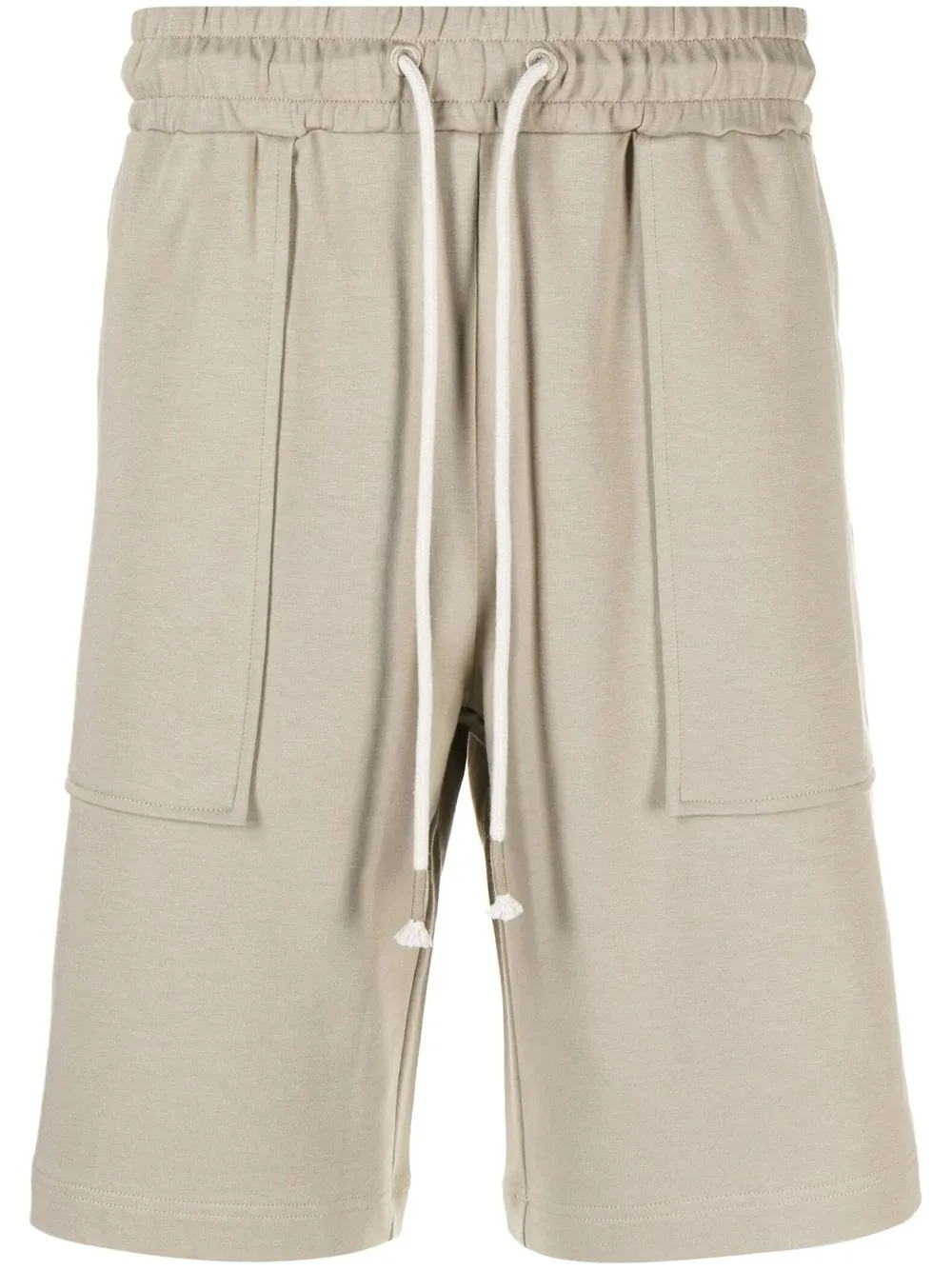 

Zimmerli drawstring track shorts - Neutrals