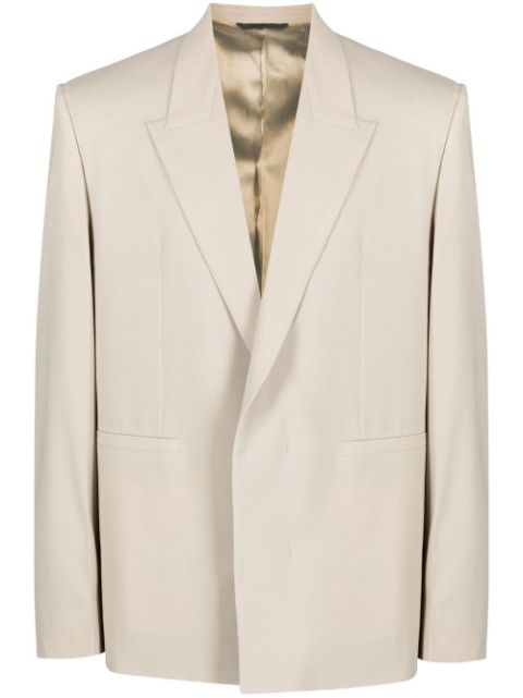 Givenchy overlap lapel oversized jacket Men