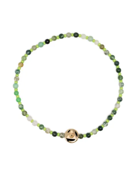 LUIS MORAIS 14kt yellow gold Light of the Majestic beaded bracelet