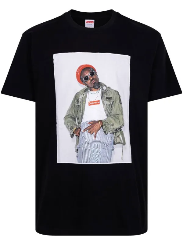 supreme Andr 3000 Tee Black Large