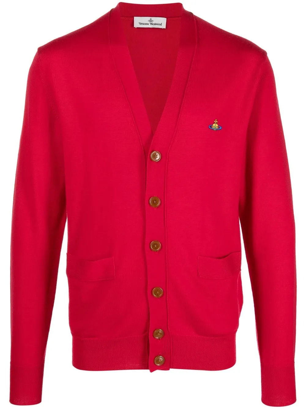 

Vivienne Westwood logo-embroidered cardigan