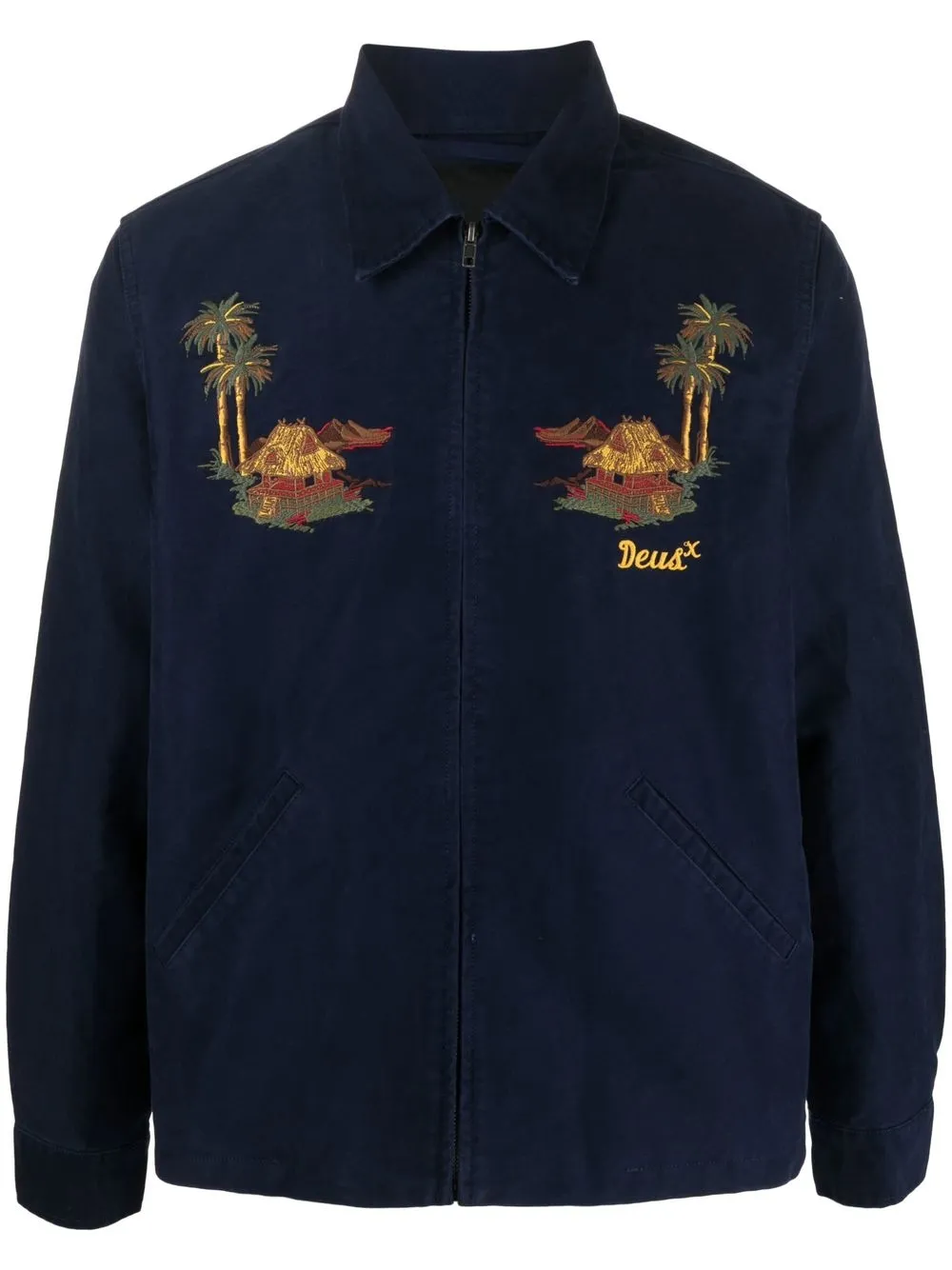 

Deus Ex Machina Way Off Life light jacket - Blue
