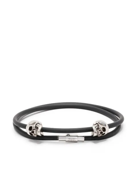 Alexander McQueen double-layered cord bracelet