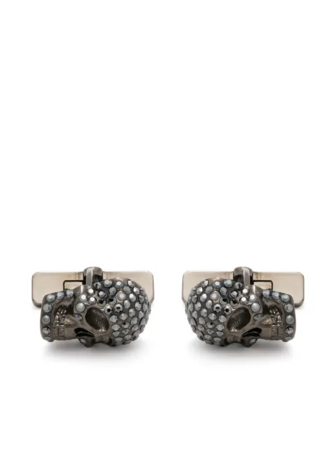 Alexander McQueen Manchetknopen met doodskop