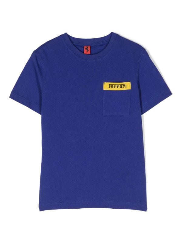 Ferrari Logo Cotton T-shirt - Farfetch