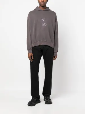 WE11DONE グレー Monster フィッティド フーディ We11done for Men | Shop New Arrivals on FARFETCH