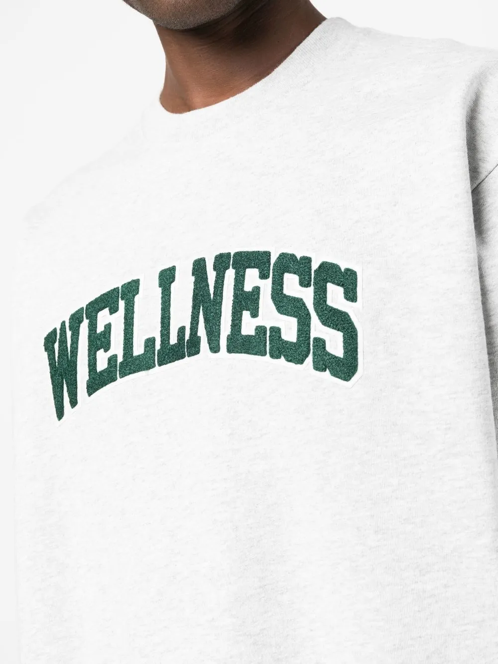 Sporty & Rich Wellness-print crew-neck Sweatshirt - Farfetch