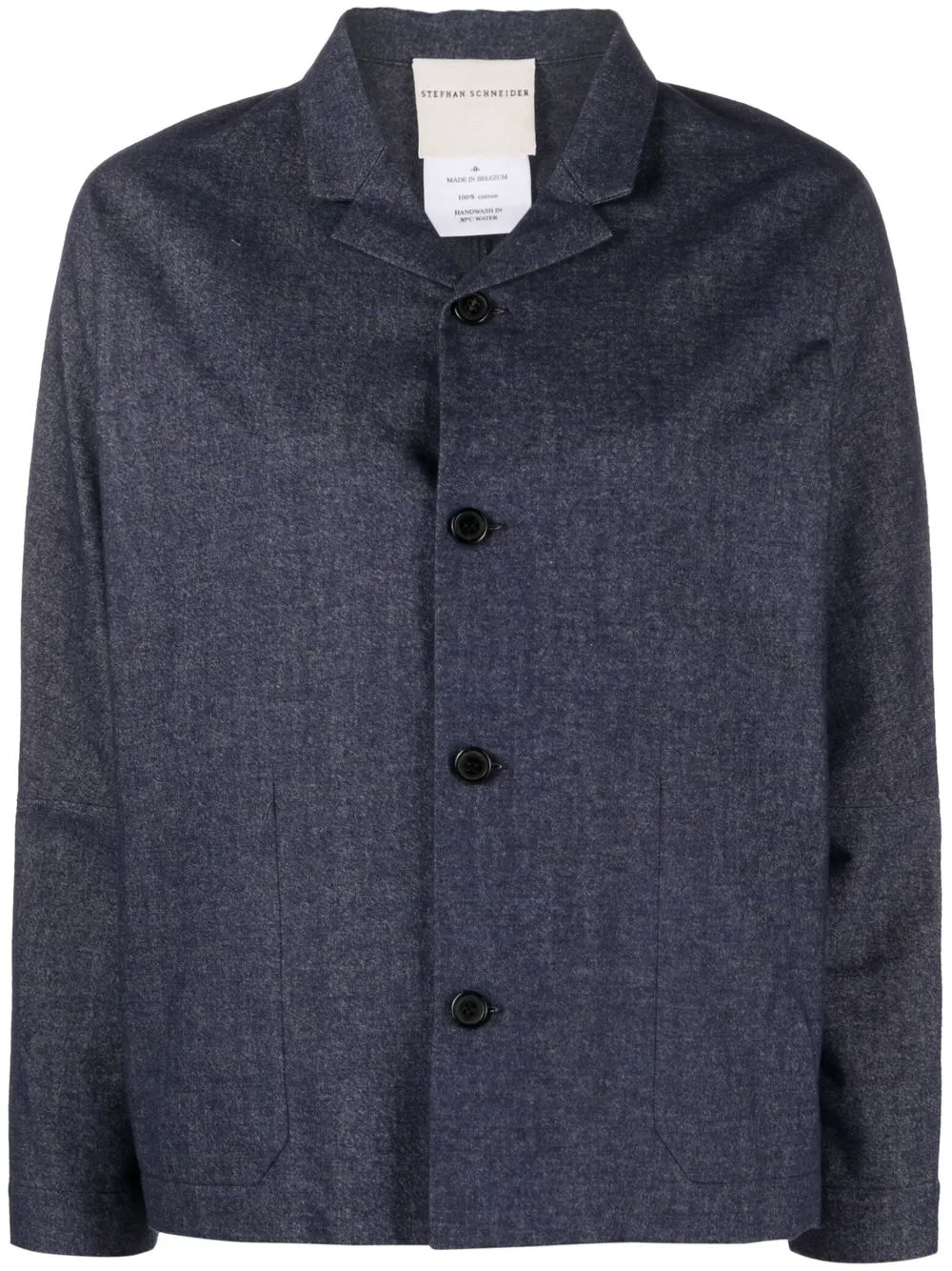 

Stephan Schneider single-breasted shirt jacket - Blue