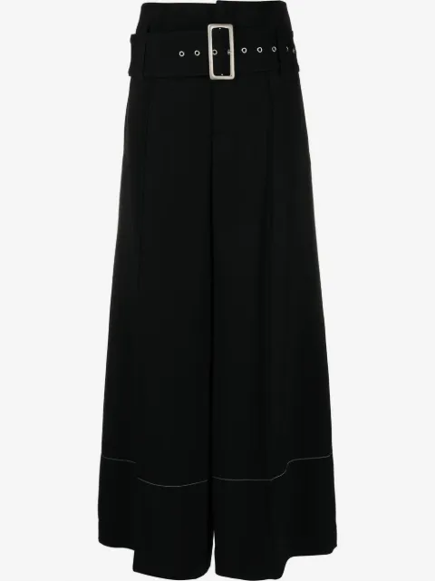 10 CORSO COMO high-waisted wide-leg trousers